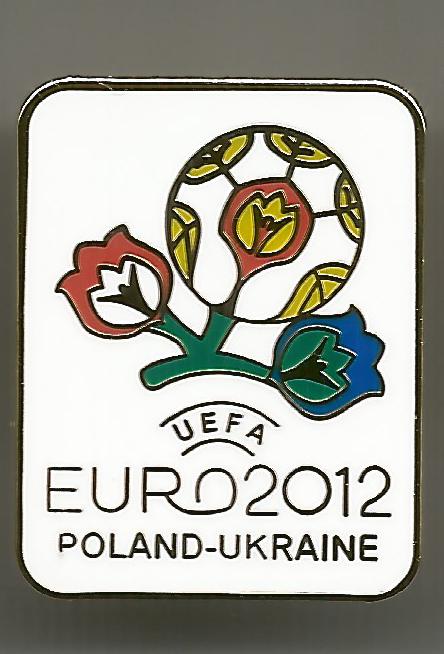Pin Badge European Championship 2012 Poland and Ucraine
